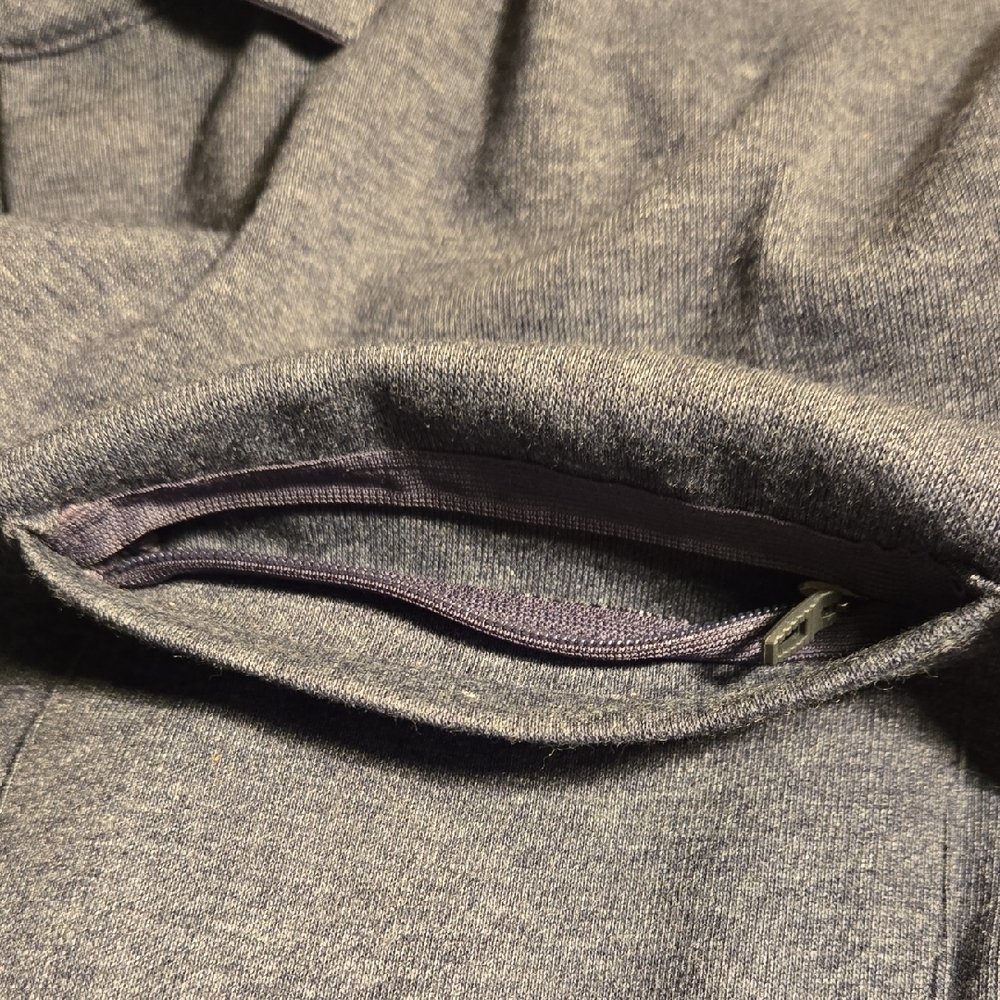 Lululemon Dark Greay Soft - Knit Overshirt Button-Up Shirt - Picture 3 of 7